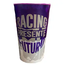 VASO RACING MI PRESENTE MI FUTURO (32 ONZAS FULL COLOR ACABADO ORANGE)
