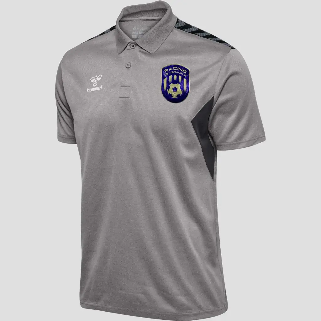 RACING OFICIAL HUMMEL (SERIE A) - FUNCTIONAL POLO COLOR GRIS
