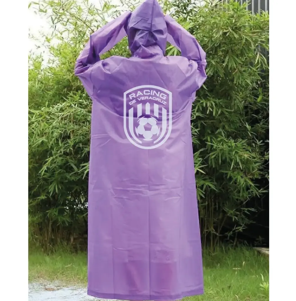 Racing Oficial - Impermeable Morado