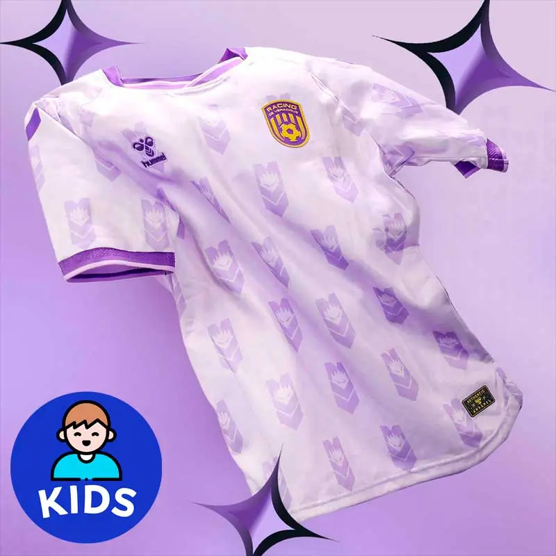 RACING VERACRUZ 26/27 HOME SS JERSEY KIDS LILA