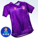 RACING VERACRUZ 26/27 HOME SS JERSEY KIDS MORADO