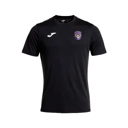 Racing Oficial - Camiseta Negra 24/25 (Versión Aficionado)