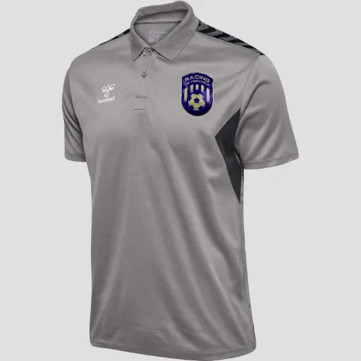 RACING OFICIAL HUMMEL (SERIE A) - FUNCTIONAL POLO COLOR GRIS