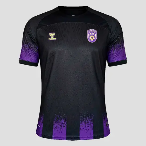 RACING OFICIAL HUMMEL (SERIE A) - CAMISETA DE JUEGO 25-26 COLOR NEGRO