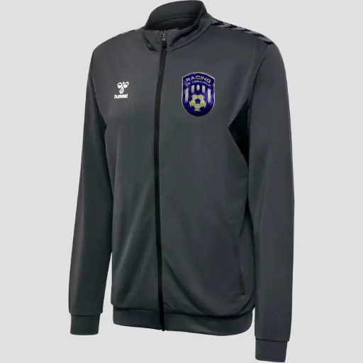 RACING OFICIAL HUMMEL (SERIE A) - ZIP JACKET COLOR ASFALTO