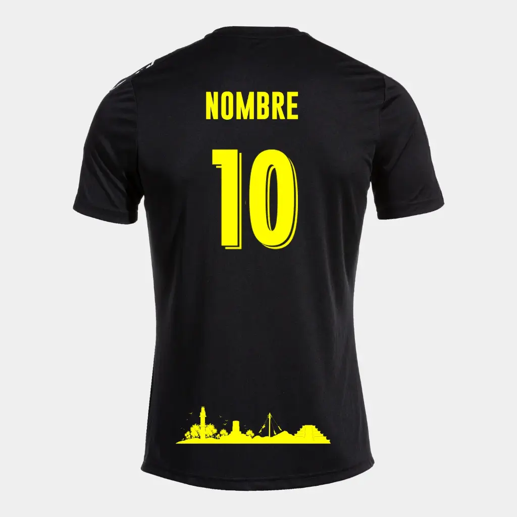 Racing Oficial - Camiseta Negra 24/25 (Versión Jugador - Personalizada)